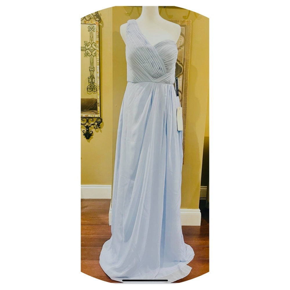 Louisiana one shoulder chiffon dress